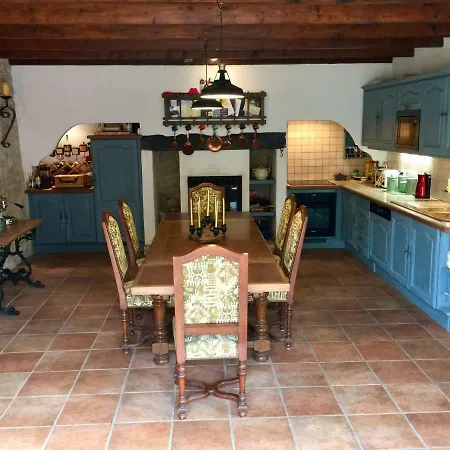 Traditional Quercy Stone Farmhouse With Natural Bio Swimming Pool Villa