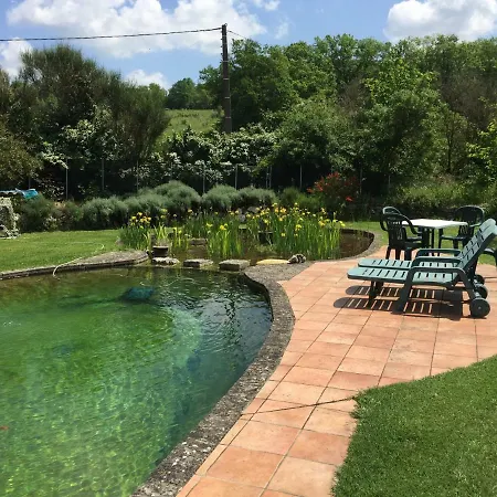 Traditional Quercy Stone Farmhouse With Natural Bio Swimming Pool *